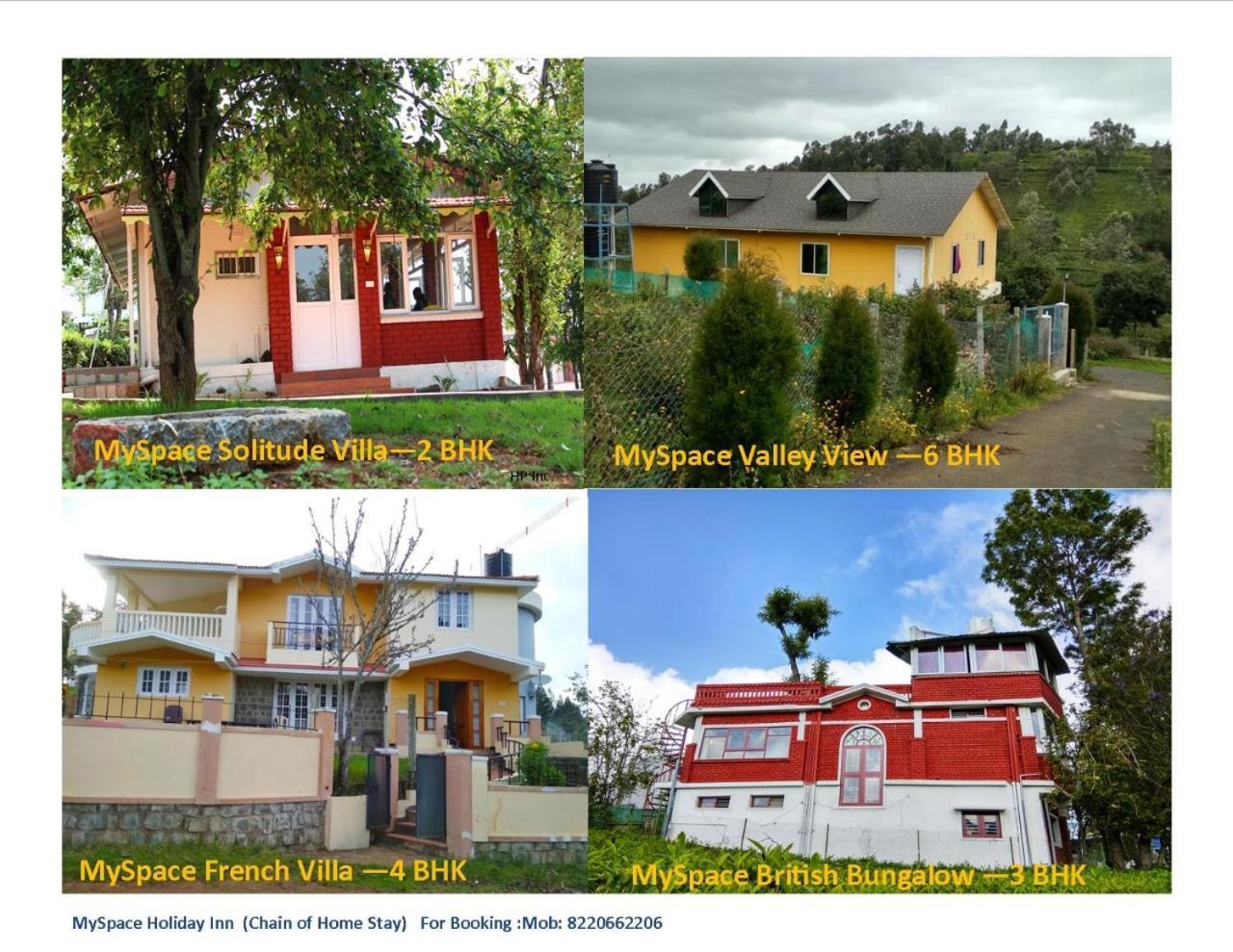 Myspace Holiday Inn Утакаманд Экстерьер фото